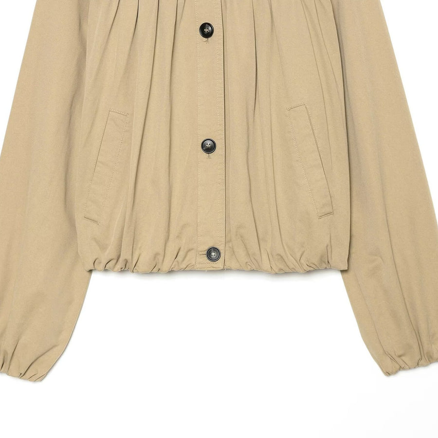 Womens Summer Retro Solid-Color Trench Coat Jacket