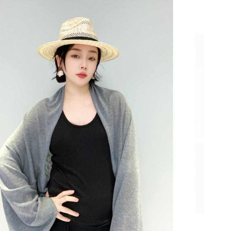 Lightweight Knitted Shawl Cardigan for Summer Dresses