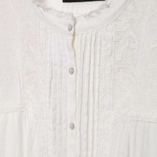 Womens Summer New Arrival Simple Solid-Color Shirt