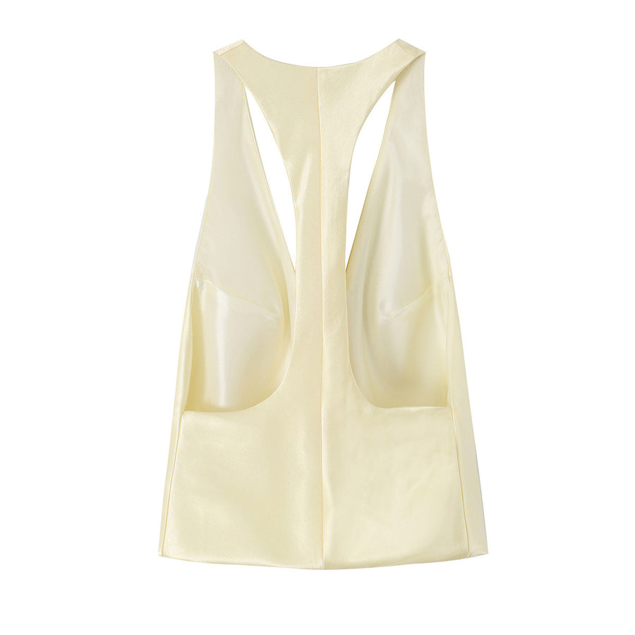 Halter Strap Summer Sleeveless Top for Effortless Style