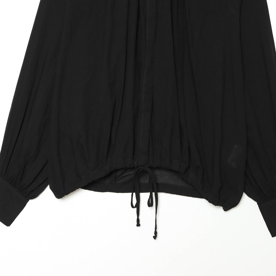 Womens Summer High-neck Long Sleeve Top - Flattering Fit