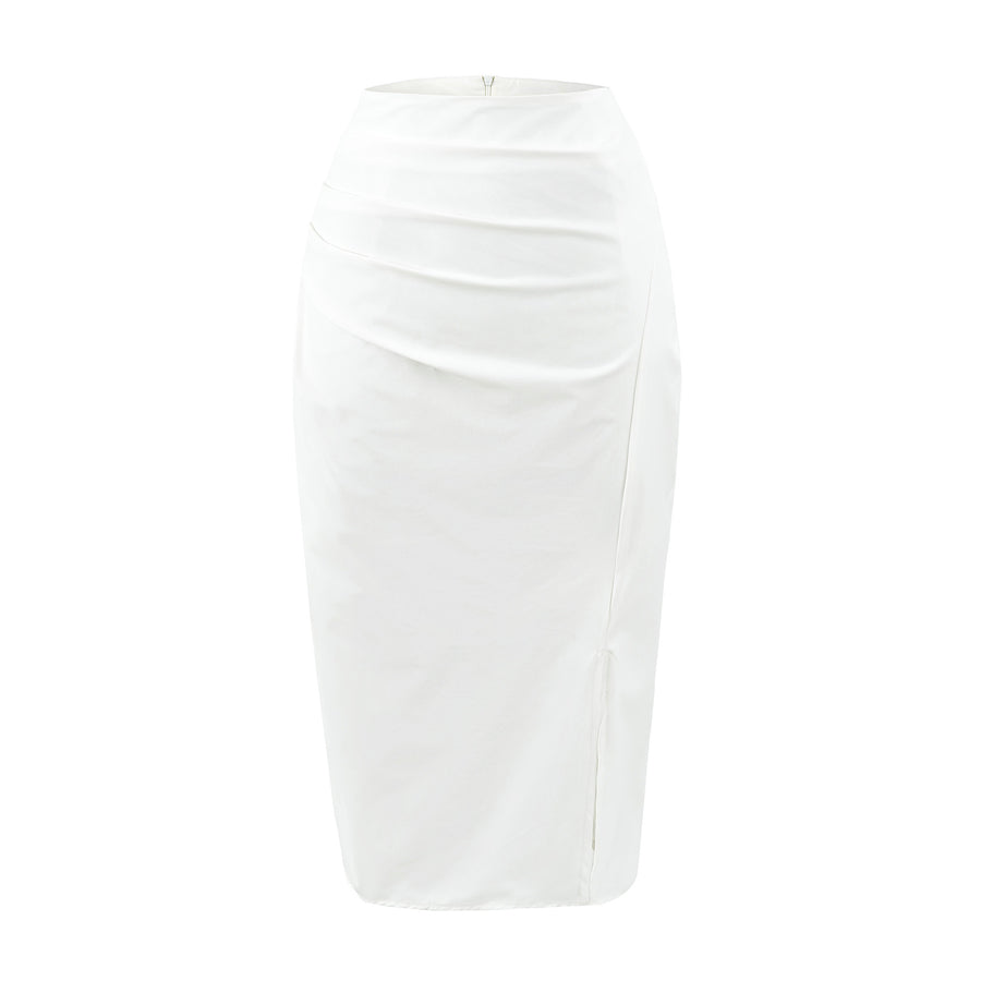 Womens Summer New Split Mid-Length Bodycon Skirt - Stylish Maxi Skirt