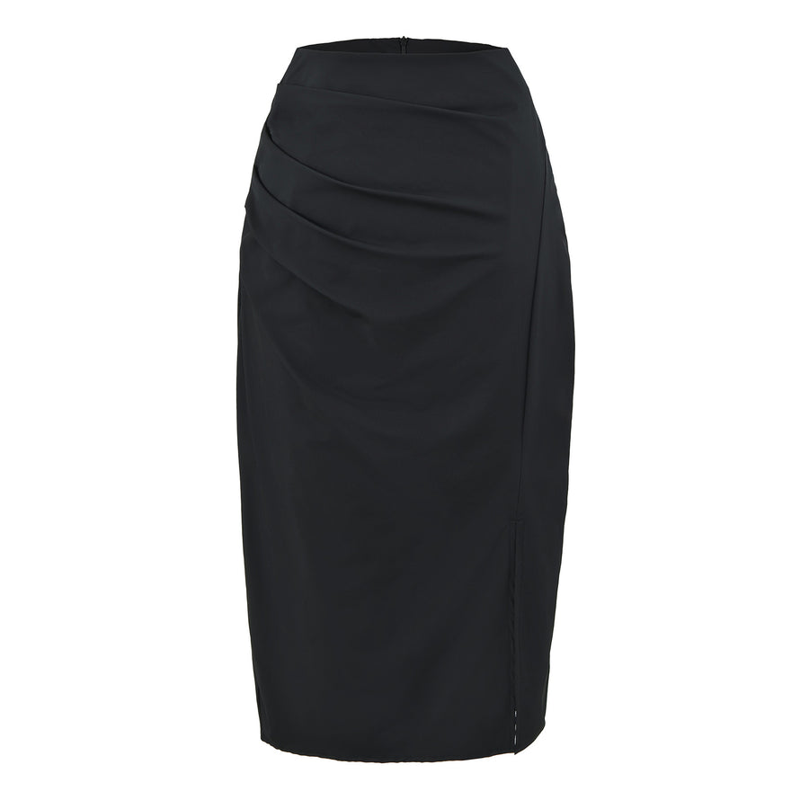 Womens Summer New Split Mid-Length Bodycon Skirt - Stylish Maxi Skirt