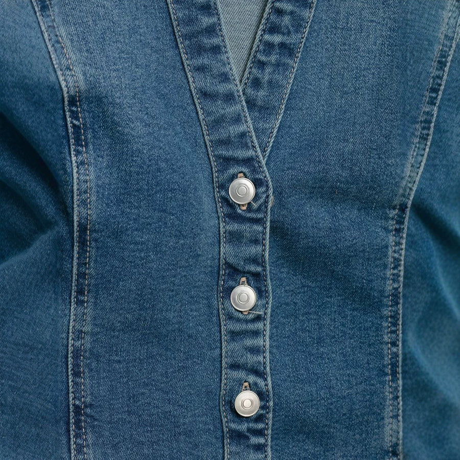 Fashionable Slim-Fit Short-Sleeve Top for Summer Style