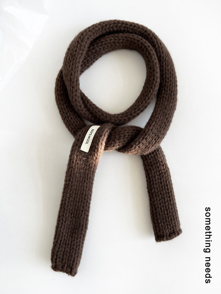 Narrow Long Scarf Womens Neck Warmer for Stylish Comfort
