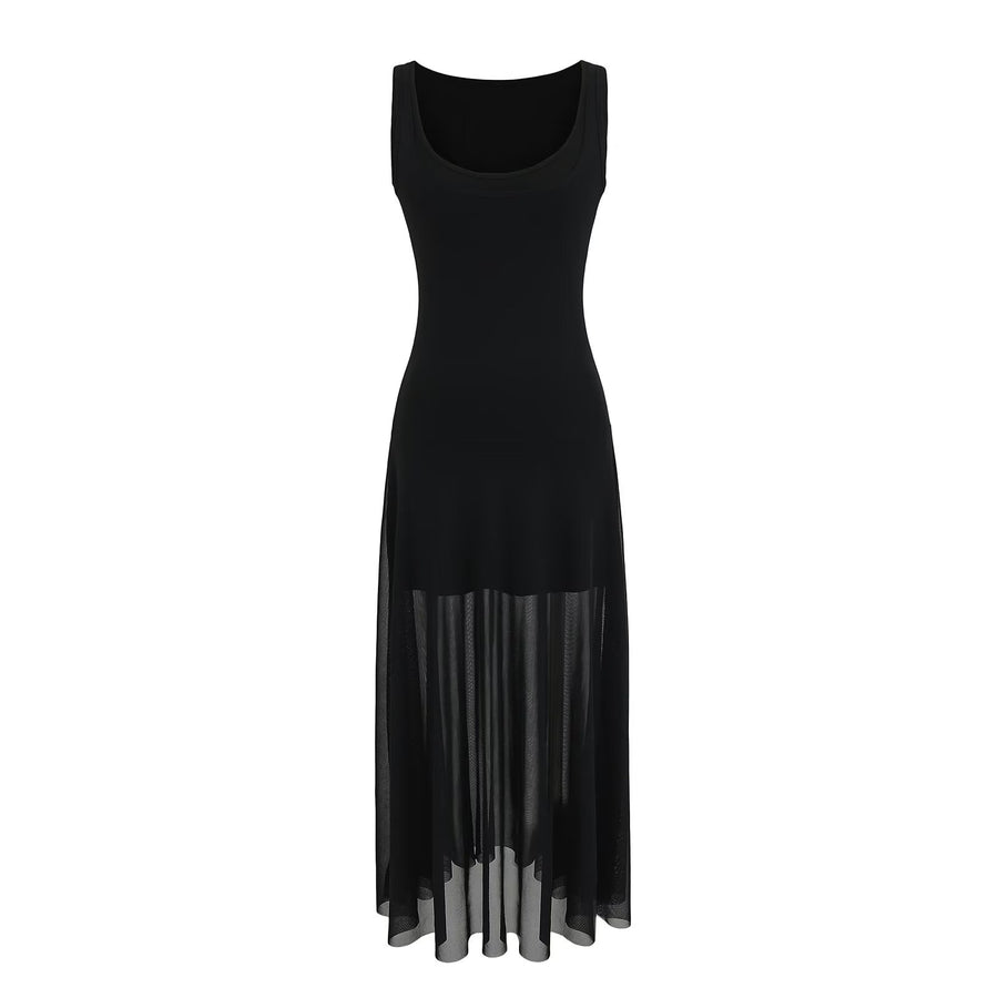 Stylish Summer Sleeveless Vest Dress for Ladies