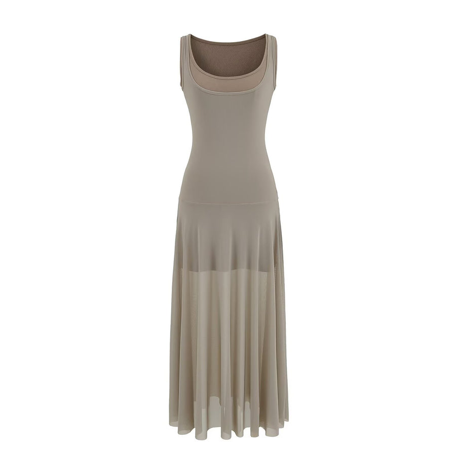 Stylish Summer Sleeveless Vest Dress for Ladies