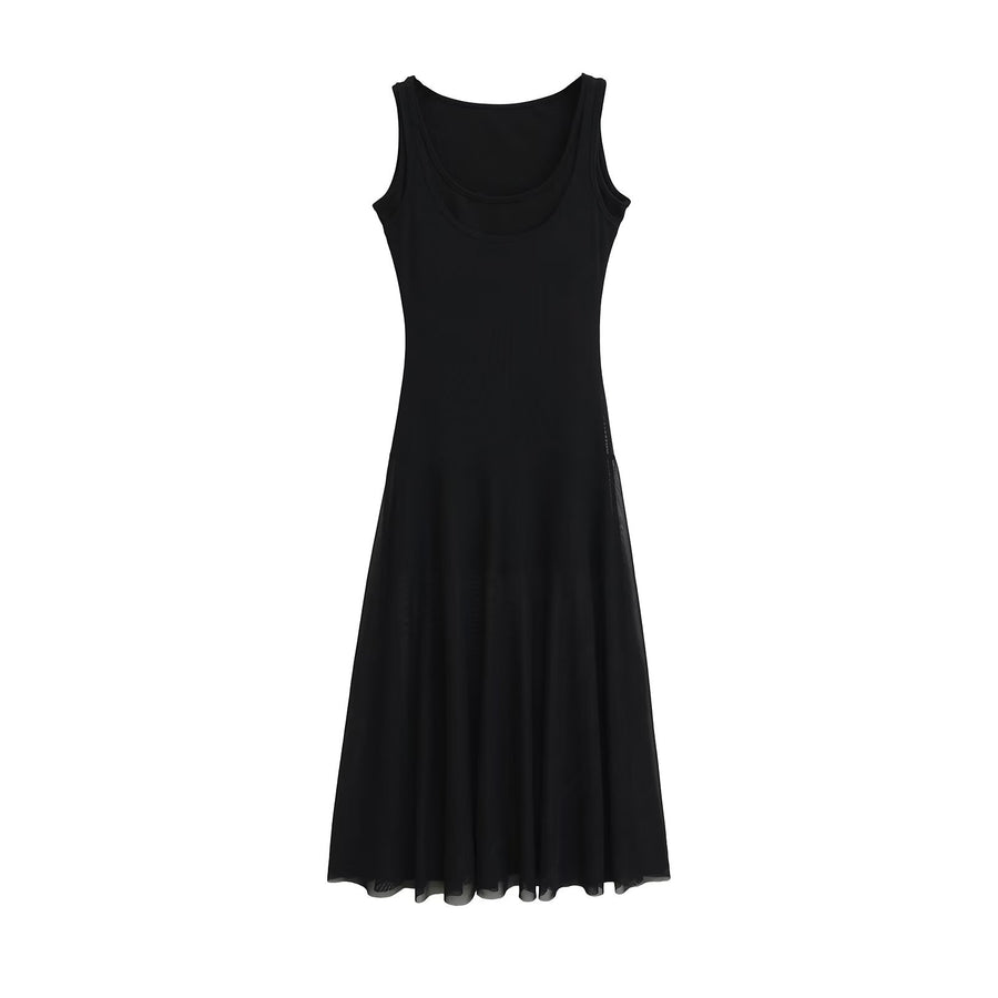 Stylish Summer Sleeveless Vest Dress for Ladies