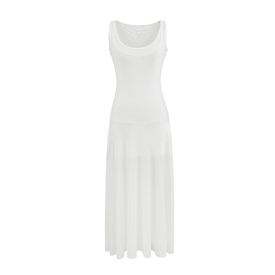 Stylish Summer Sleeveless Vest Dress for Ladies