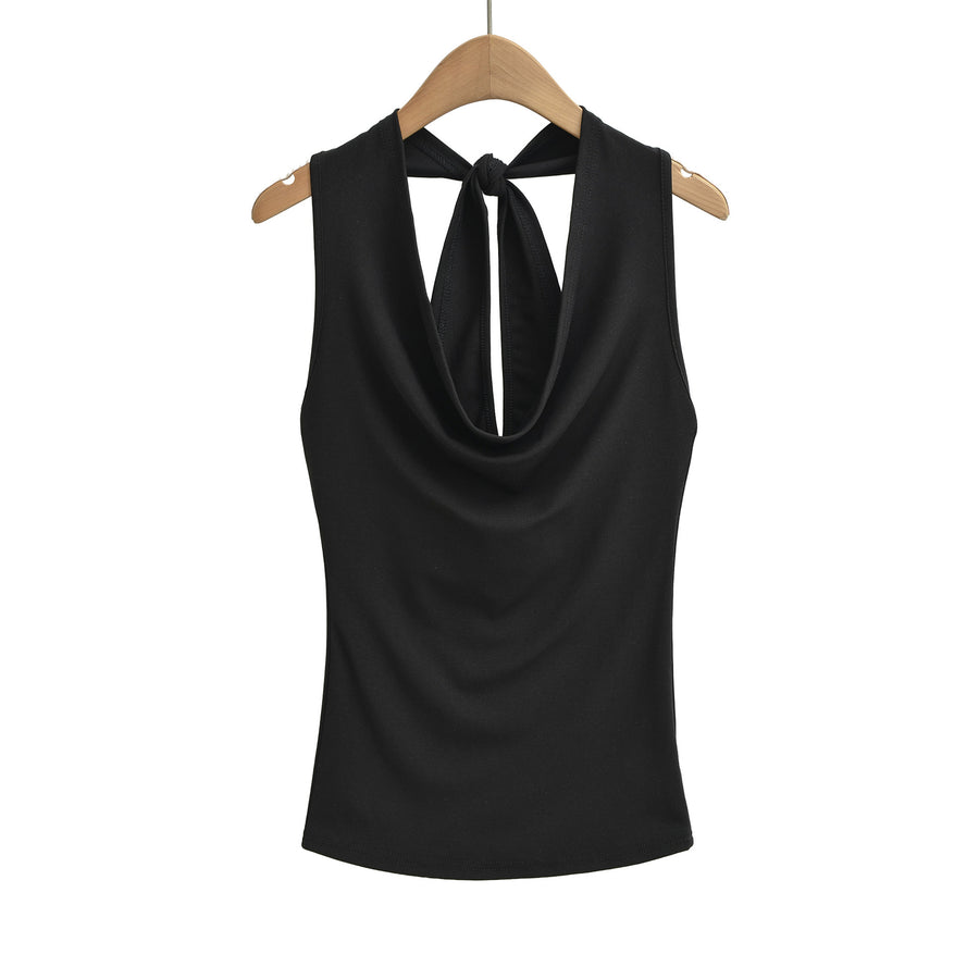 Halter-neck Vest for Women - Summer Backless Outerwear