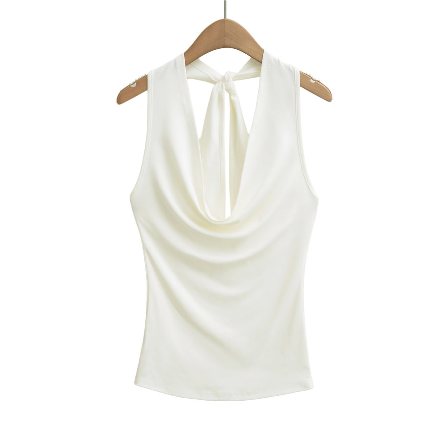 Halter-neck Vest for Women - Summer Backless Outerwear