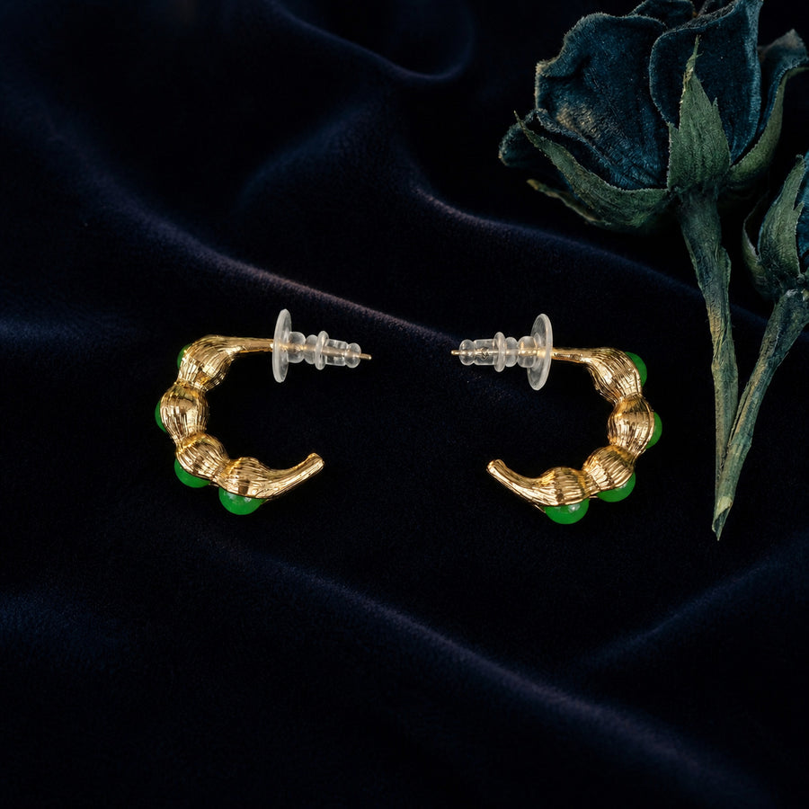 Stylish Drop Earrings - Luxurious Women's Jewelry