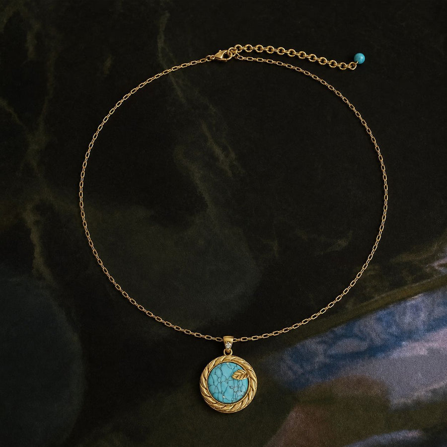 Light-luxury Necklace and Stud Earring Set - Elegant Pendant Necklace