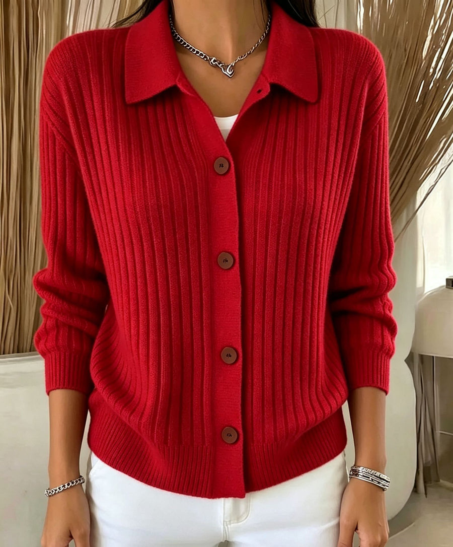 Stylish Knitted Cardigan Sweater Coat for Women