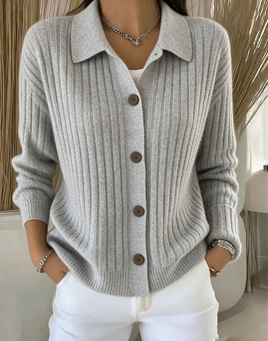 Stylish Knitted Cardigan Sweater Coat for Women