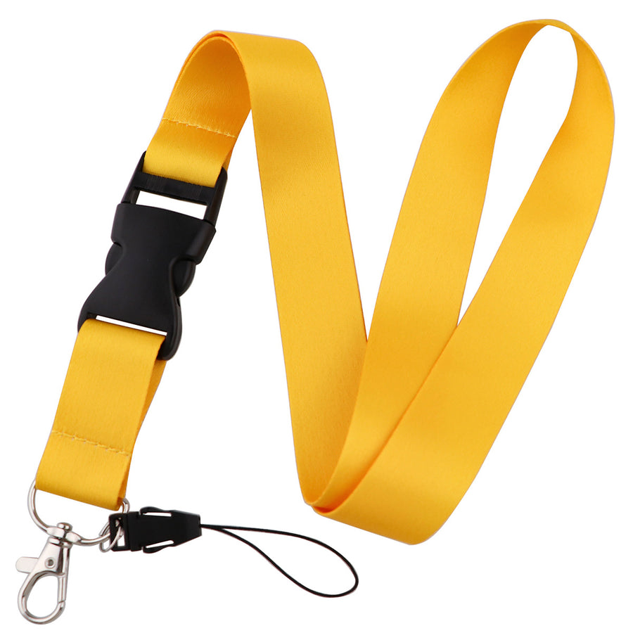 Elegant Solid-Color Phone Lanyard for Ultimate Convenience