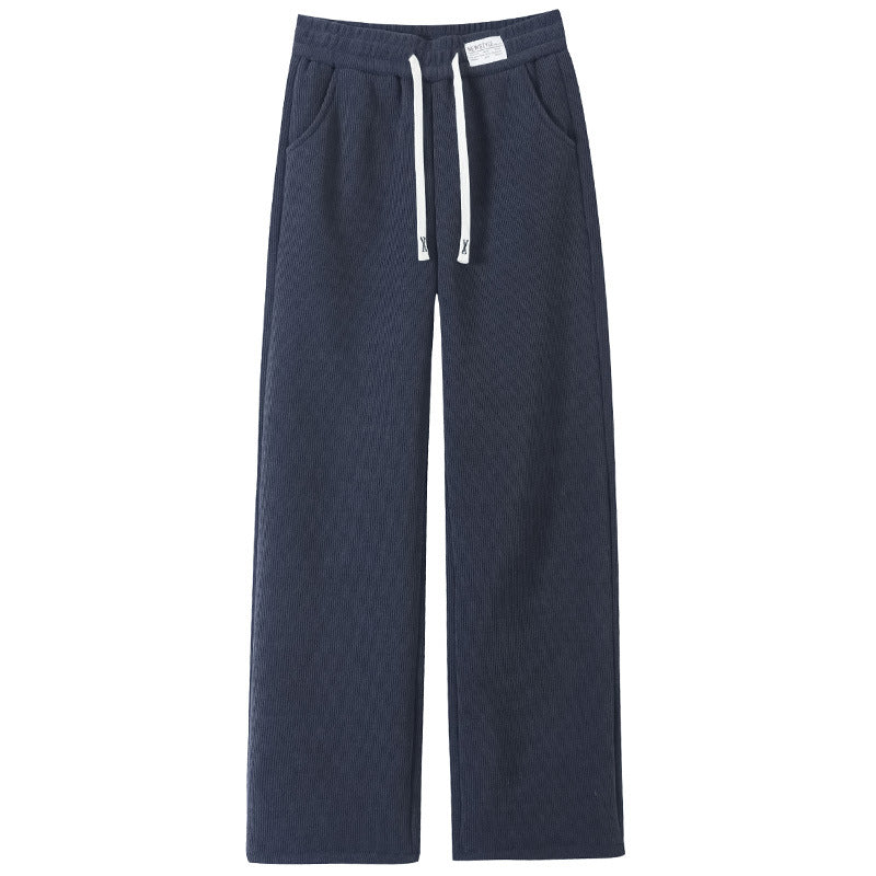 Stylish Corduroy Wide Leg Pants for Women - Autumn & Winter