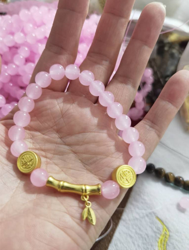 New Vintage-style Bamboo-link Bracelet for Women - Tennis Bracelet