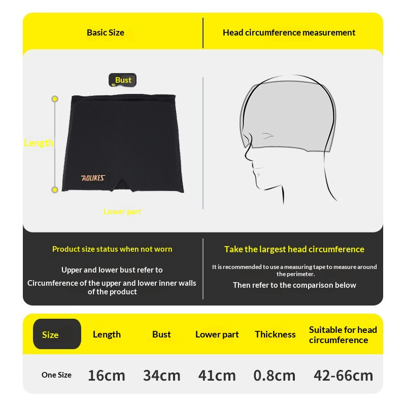 AOLIKES Summer Ice-Compression Headband - Stay Cool & Stylish