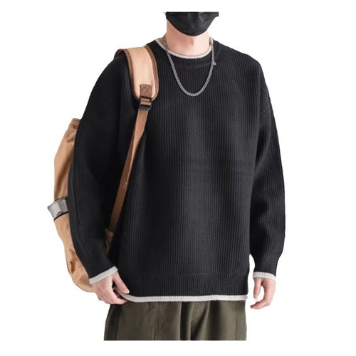 Couples Loose-fitting Bottoming Shirt for Men