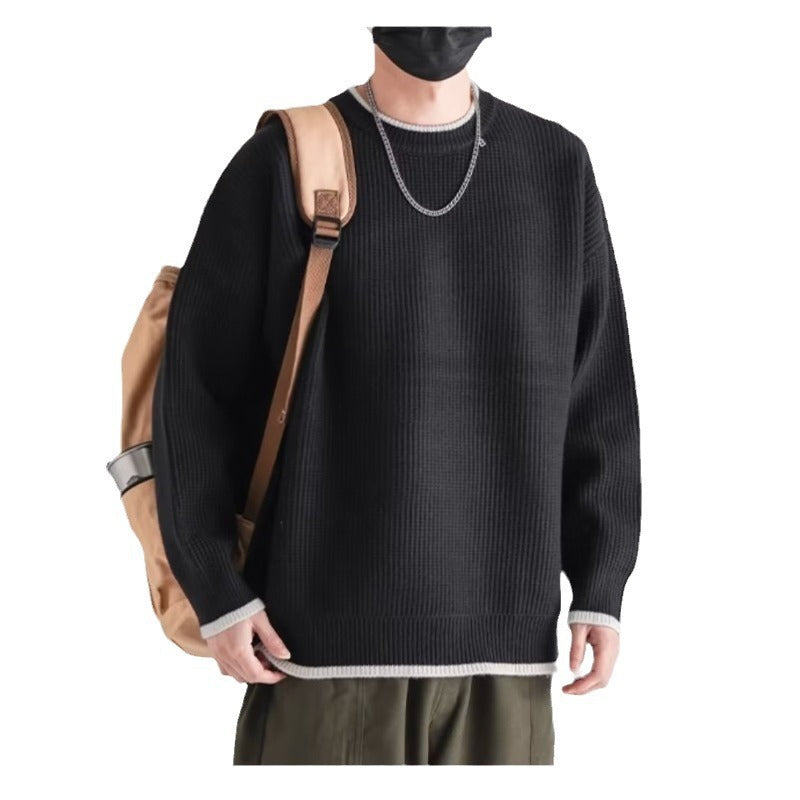 Couples Loose-fitting Bottoming Shirt for Men