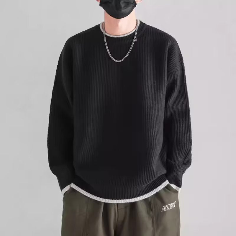 Couples Loose-fitting Bottoming Shirt for Men