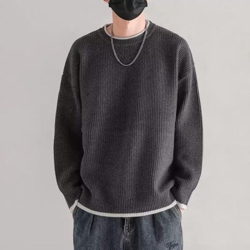 Couples Loose-fitting Bottoming Shirt for Men