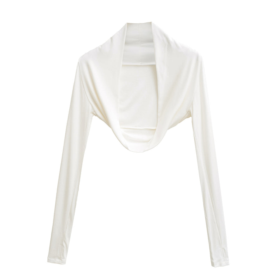 Stylish Shrug Short Cape Cardigan for Sun Protection