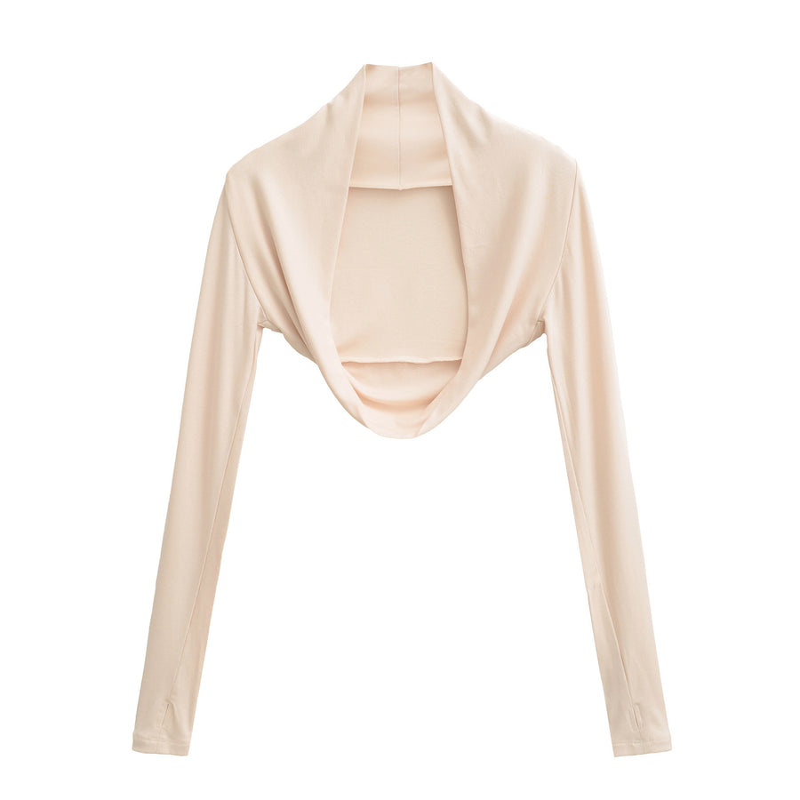 Stylish Shrug Short Cape Cardigan for Sun Protection