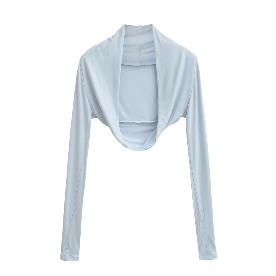 Stylish Shrug Short Cape Cardigan for Sun Protection