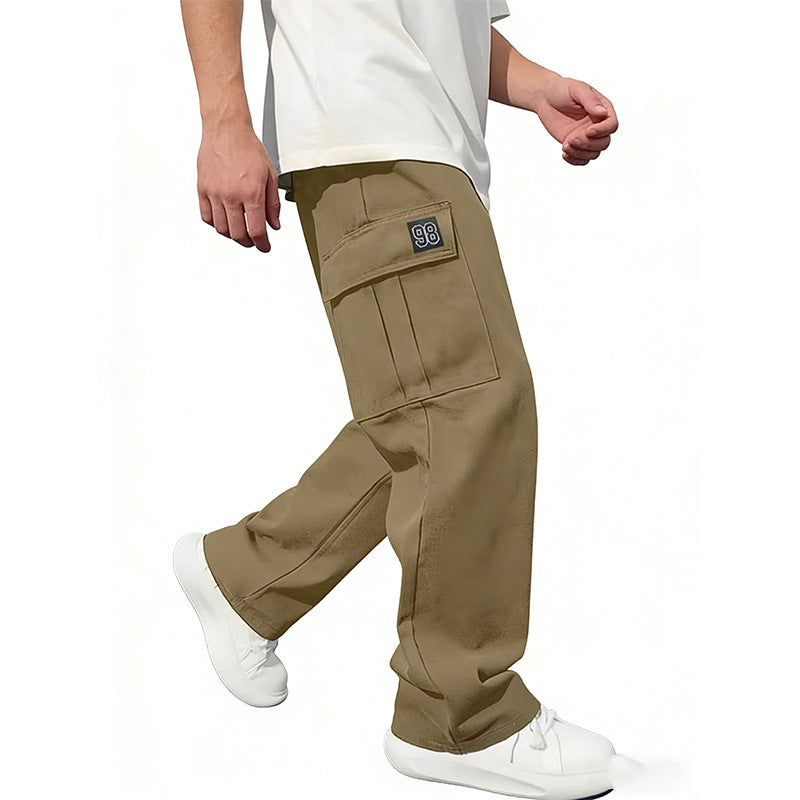 Comfortable Wide Leg Pants with Large Pockets for Athletes