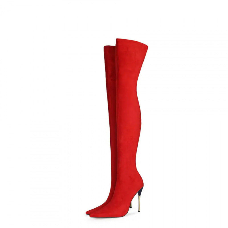 Cross-border Foreign Trade Women's Autumn Winter Suede Boots