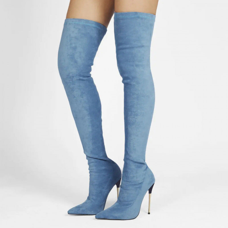 Cross-border Foreign Trade Women's Autumn Winter Suede Boots