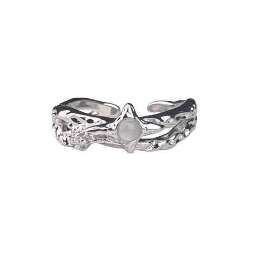 Affordable Luxury Irregular Open Adjustable Ring - Statement Ring