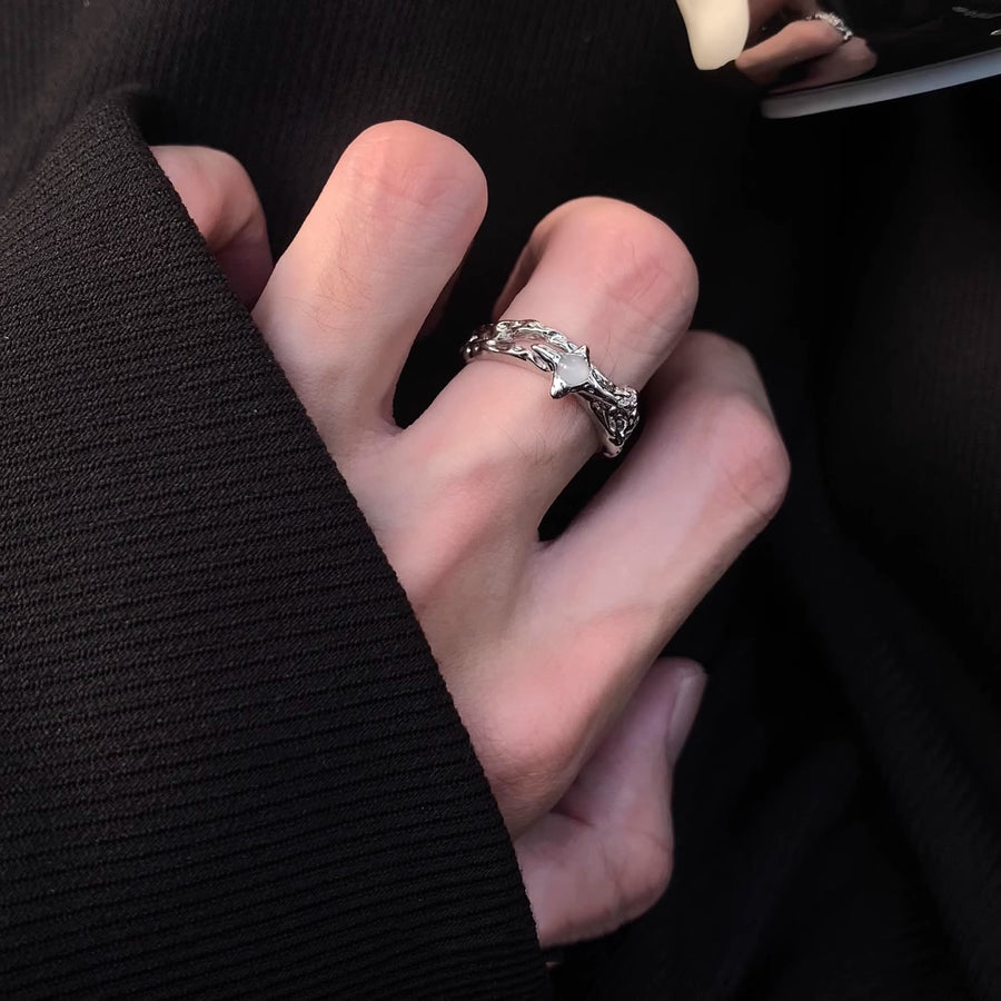 Affordable Luxury Irregular Open Adjustable Ring - Statement Ring