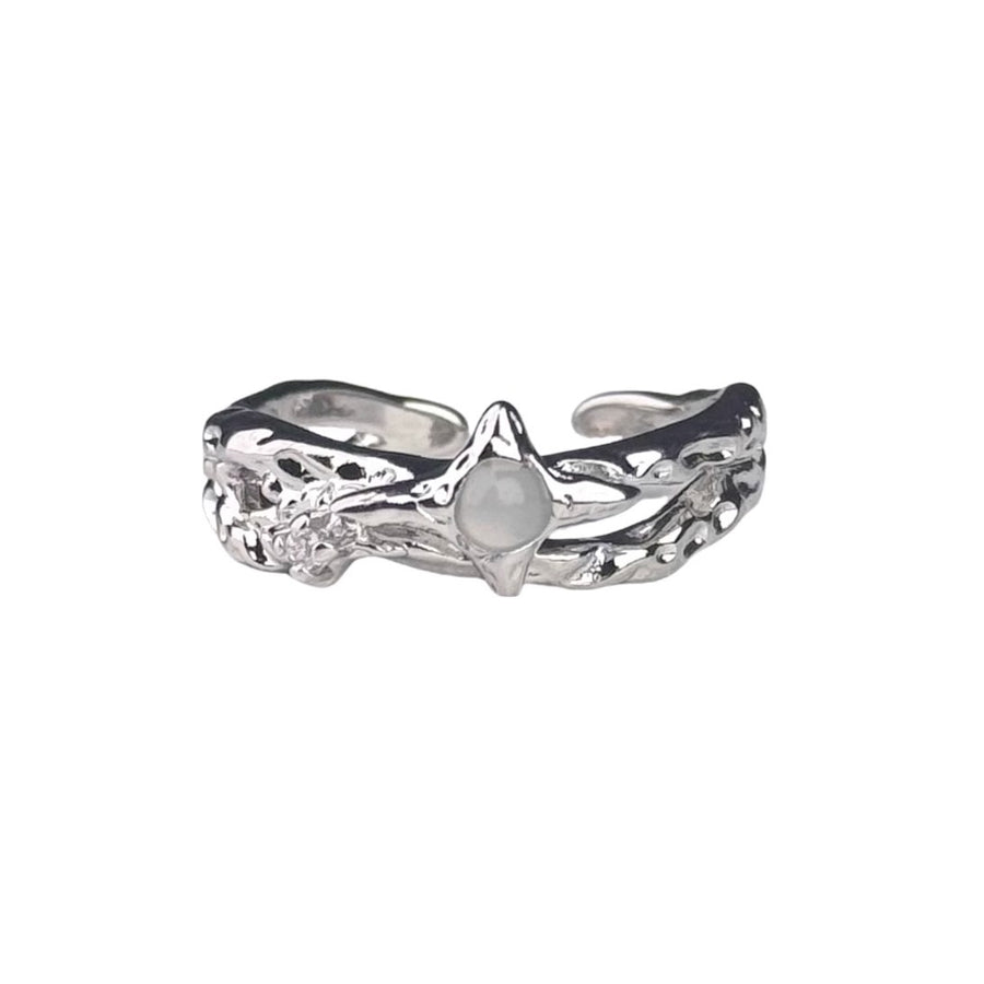 Affordable Luxury Irregular Open Adjustable Ring - Statement Ring