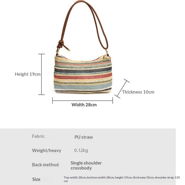 Womens Large-Capacity Commuter Tote Bag - Stylish & Practical