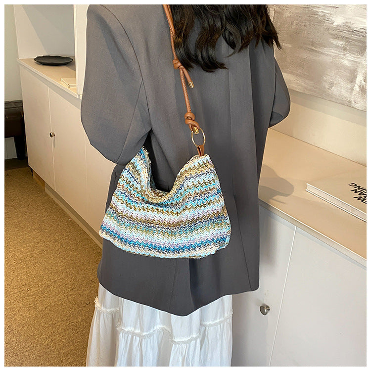 Womens Large-Capacity Commuter Tote Bag - Stylish & Practical