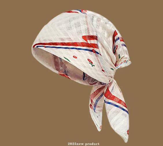 Retro Headscarf for Women - Summer Dress Style Accessory