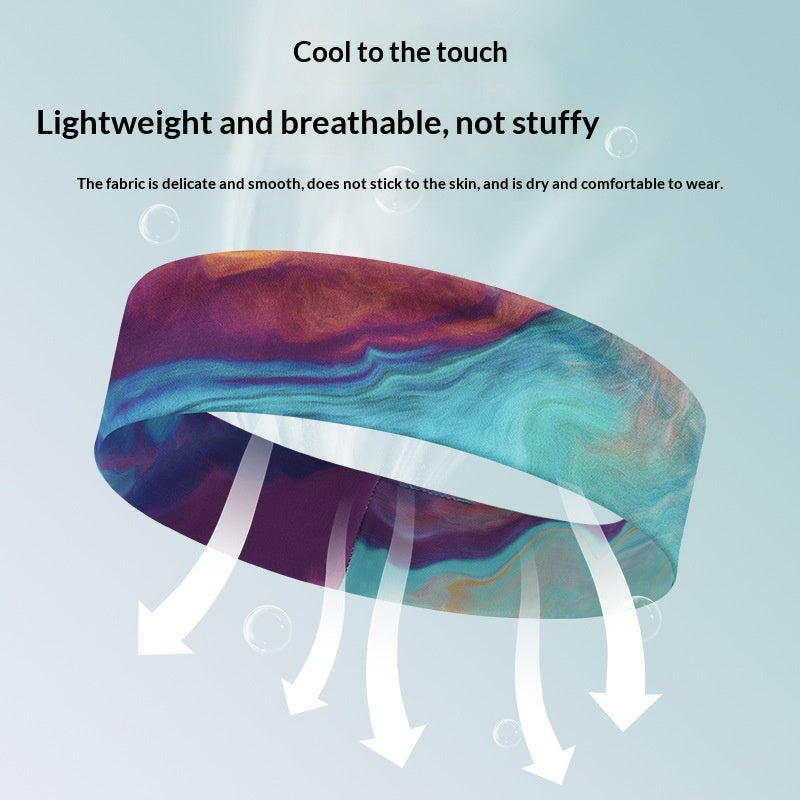 Lightweight Breathable Sports Headband for Tennis and Badminton