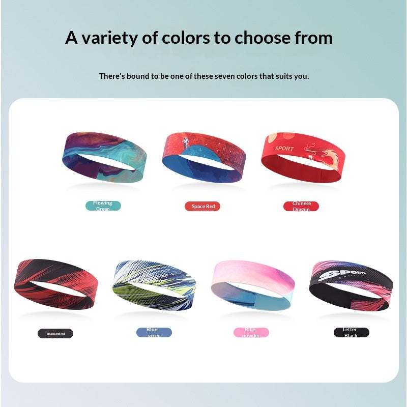 Lightweight Breathable Sports Headband for Tennis and Badminton