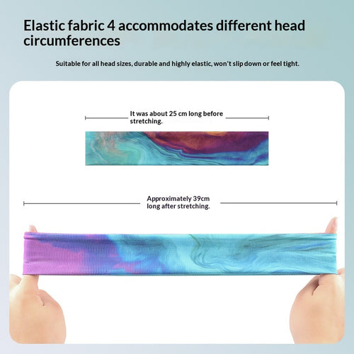 Lightweight Breathable Sports Headband for Tennis and Badminton