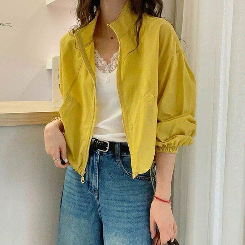 Stylish UV Protective Denim Jacket for Effortless Sun Protection