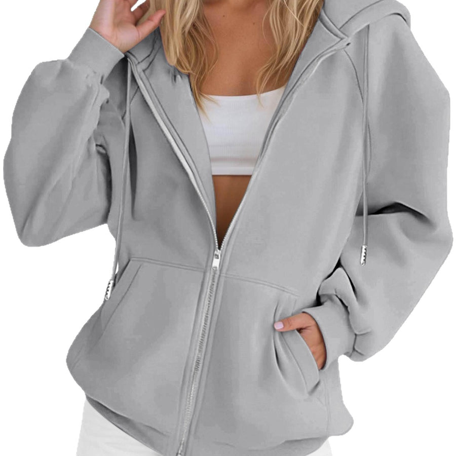 Laid-back Casual Figure-flattering Cardigan Top for Women