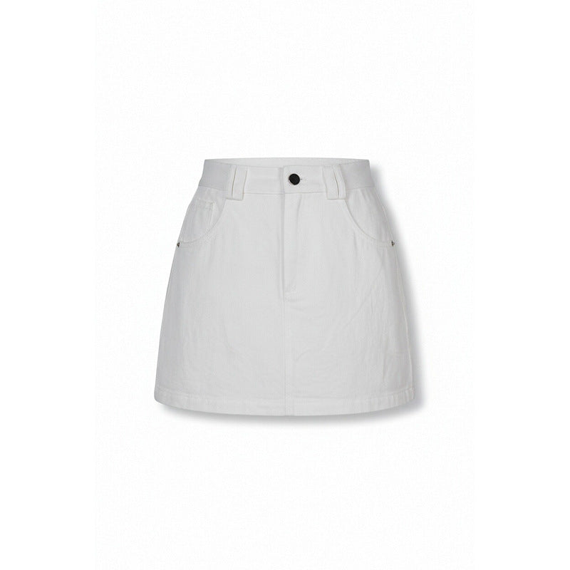 Stylish Anti-exposure Denim Skort For Women - Trendy & Comfortable