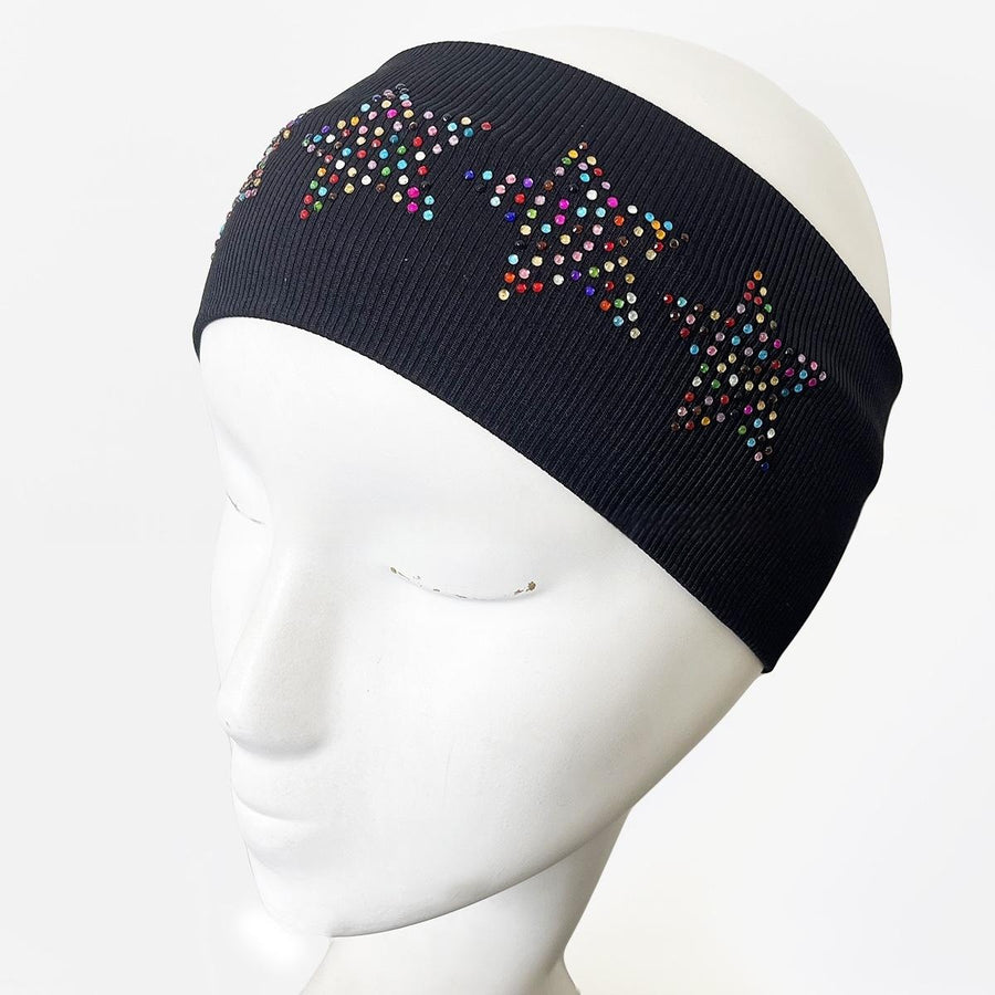 Five-pointed Star Fashion Photo Prop Wide Elastic Headband