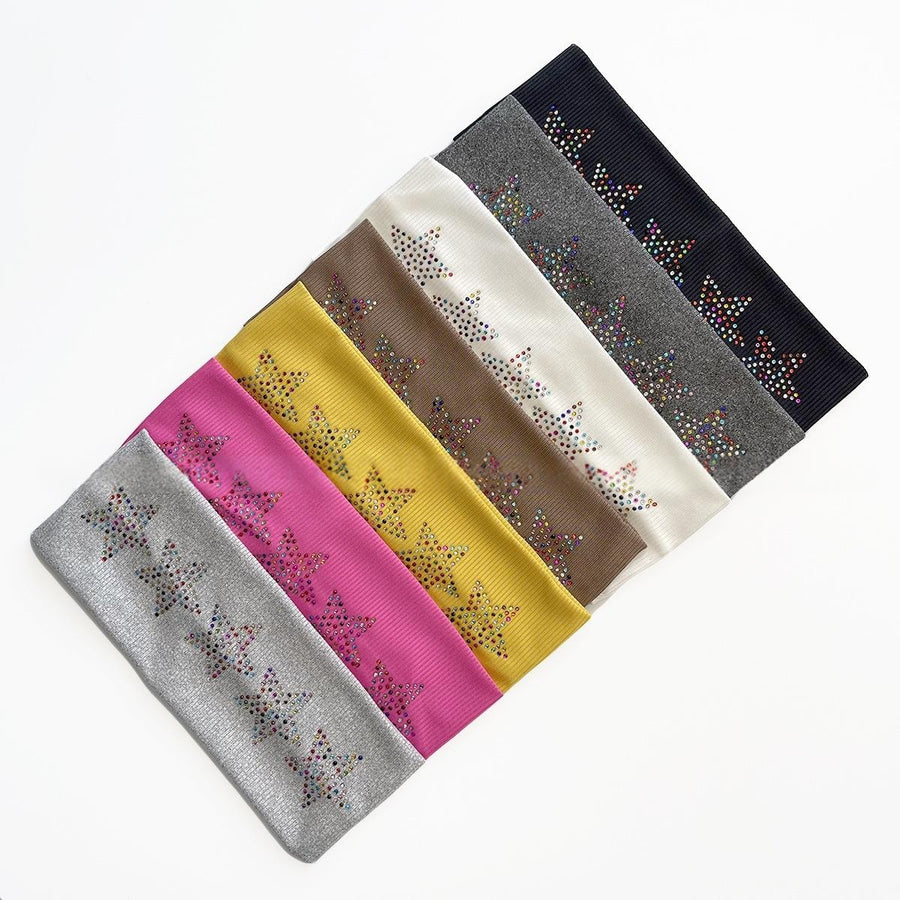 Five-pointed Star Fashion Photo Prop Wide Elastic Headband