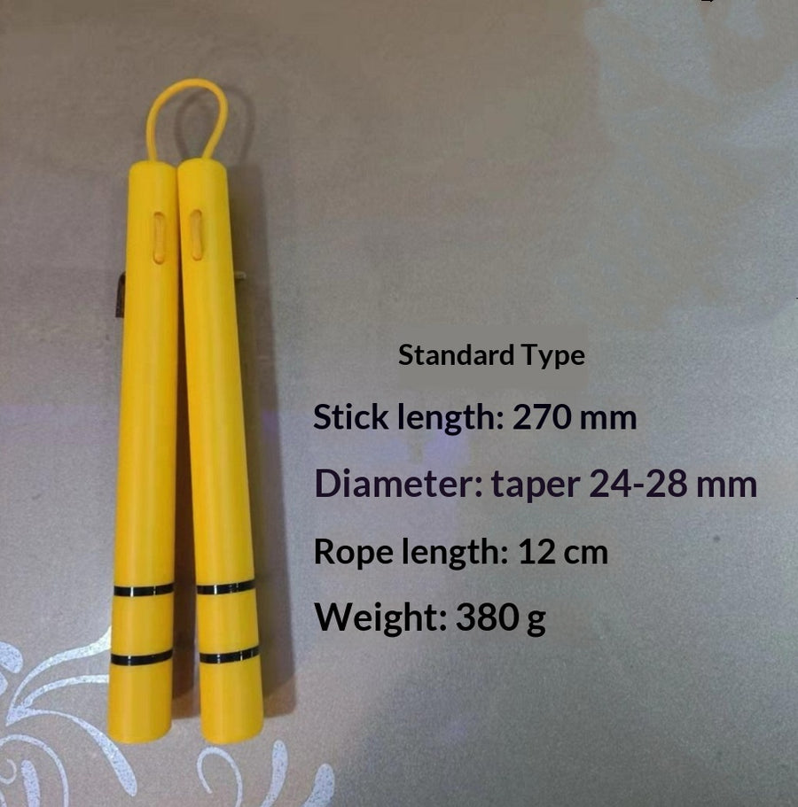 Sponge Nunchaku Double-section Staff Beginners Stick for Massage