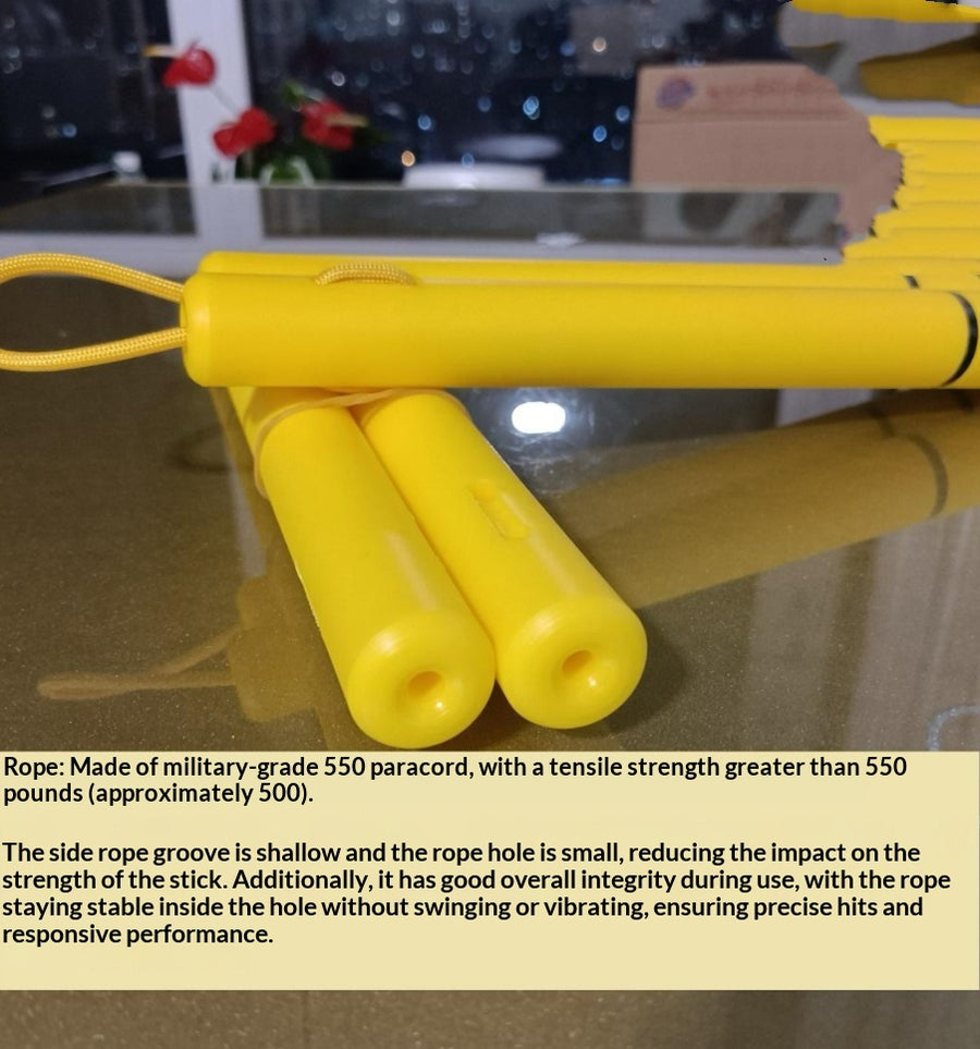 Sponge Nunchaku Double-section Staff Beginners Stick for Massage