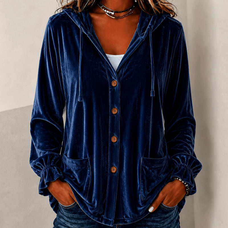 Stylish Solid-Color Hooded Trench Coat for Every Occasion